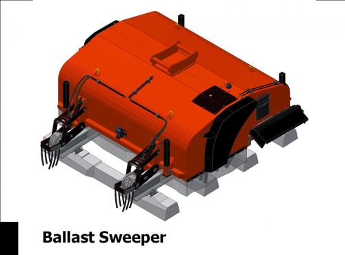 Ballast-sweeper